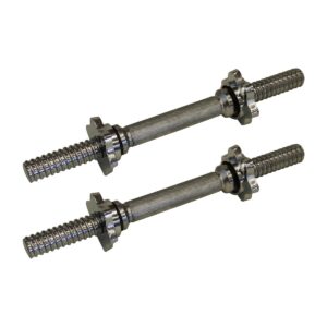 Coppia Manubri da 35 cm Chiusura a Vite Diametro 25mm