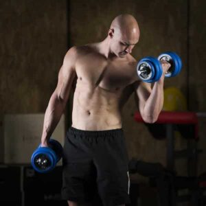 Set componibile HMS SGG30 Manubri e 27 Kg di Pesi