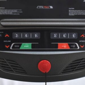 tapis roulant motorizzato everfit tfh 750 pulsantiera