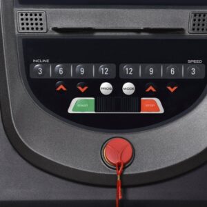 tapis roulant motorizzato everfit tfk450 pulsanti