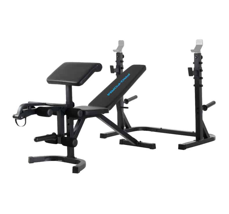 Sport olympic bench and rack proform